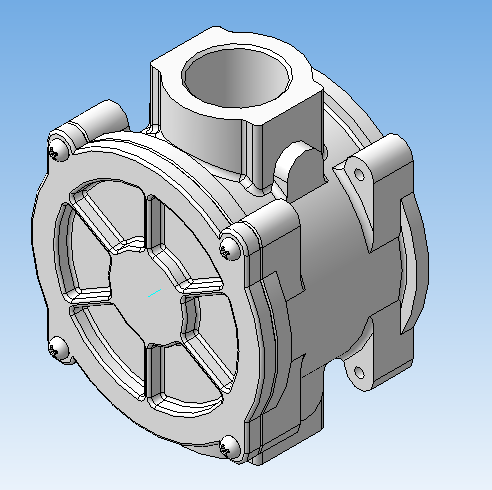 3D модель Газовый фильтр MADAS Серии FM 6bar DN25