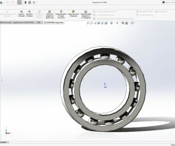 3D модель Подшипник с конфигурациями 6006-16010