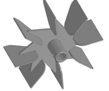 3D модель Модель колеса на мотоблок Viking