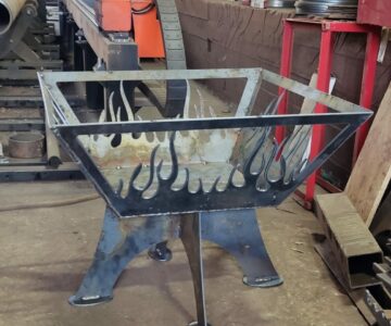 3D модель Костровая чаша "Пламя" 700*700*580