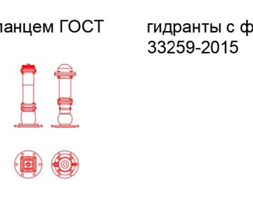 Чертеж Подземный пожарный гидрант (динамический блок)