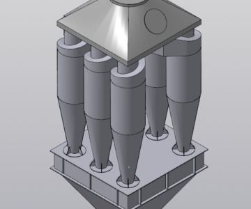 3D модель Циклон ЦН15-900х6СП