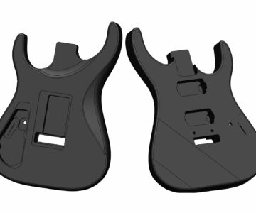 3D модель Электрогитара Jackson JS22