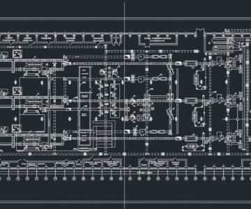 Чертеж Цех серого чугуна мощностью 40000 тонн