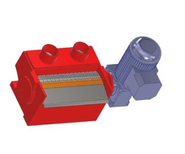 3D модель Магнитный сепаратор Х34-44