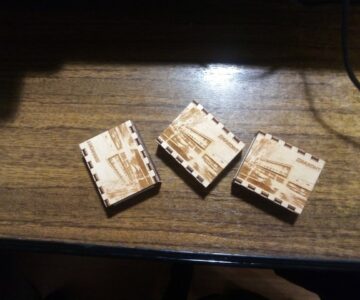 3D модель Спички сувенирные