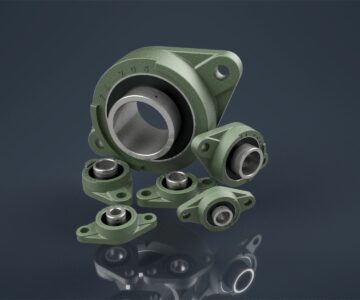 3D модель Подшипники UCFL в Inventor
