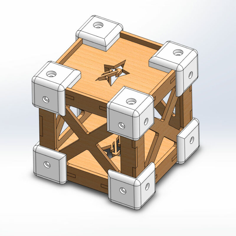 3D модель CubeSat 1U