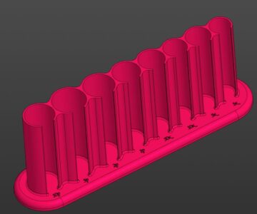 3D модель Модель монетницы для печати на 3Д принтере