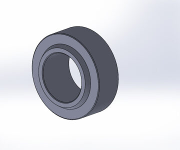 3D модель Подшипник GE20 (ШС20 ГОСТ 3635-78)