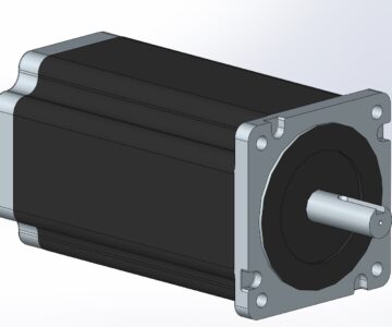 3D модель Шаговый двигатель NEMA34 34HS5802