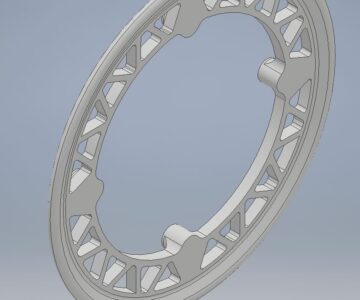 3D модель Защита передней звезды велосипеда 120 BCD