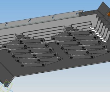 3D модель Телескопическая защита станка DMU 80 P