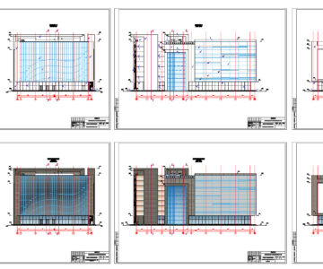 Чертеж Проект торгово-развлекательного центра в г.Бухаре