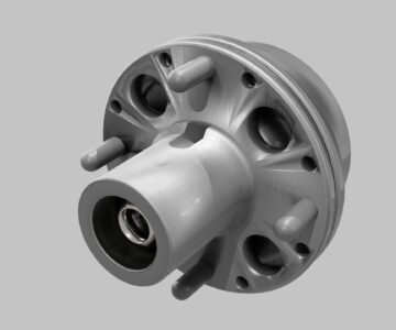 3D модель Ступица электромобиля Dubina Evo