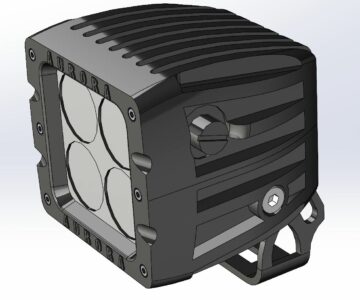 3D модель Фара светодиодная AURORA ALO-2-E4A