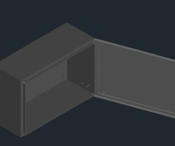 3D модель Корпус-шкаф электрический IEK TITAN5