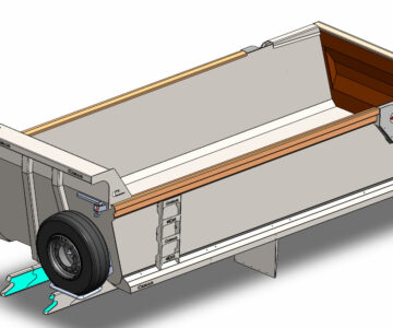 3D модель Кузов на RENAULT K520.32 8X4