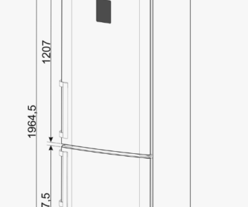 3D модель Холодильник Samsung