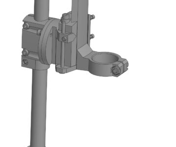3D модель Поворотная сверлильная стойка BG6117 для дрели