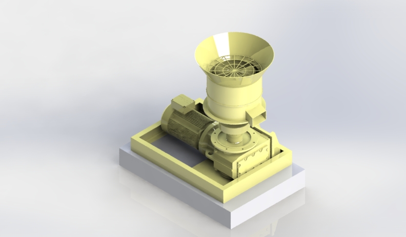 Чертеж Гранулятор (pellet mill)