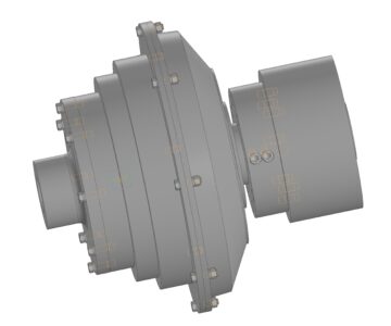 3D модель Гидромуфта 60DXEZ