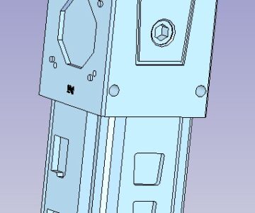 3D модель Пневматический регулятор давления MC104, MD1, MX2, NXE2