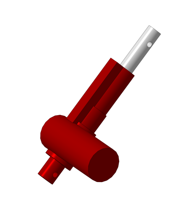 3D модель Линейный актуатор LAM1-S1