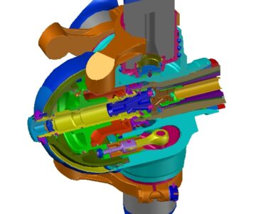 3D модель Втулка воздушного винта АВ-2 серии 02.