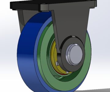 3D модель Колесо МЧ00.31  SolidWorks 2023