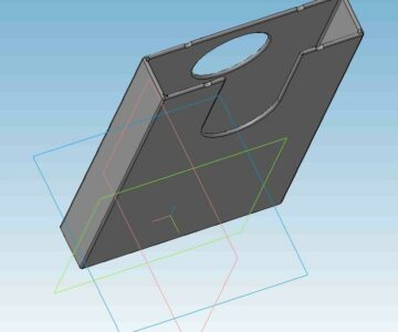 3D модель Коробочка для хранения визиток