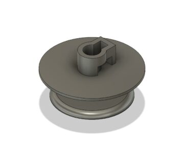 3D модель Деталь крепления венчика Redmond