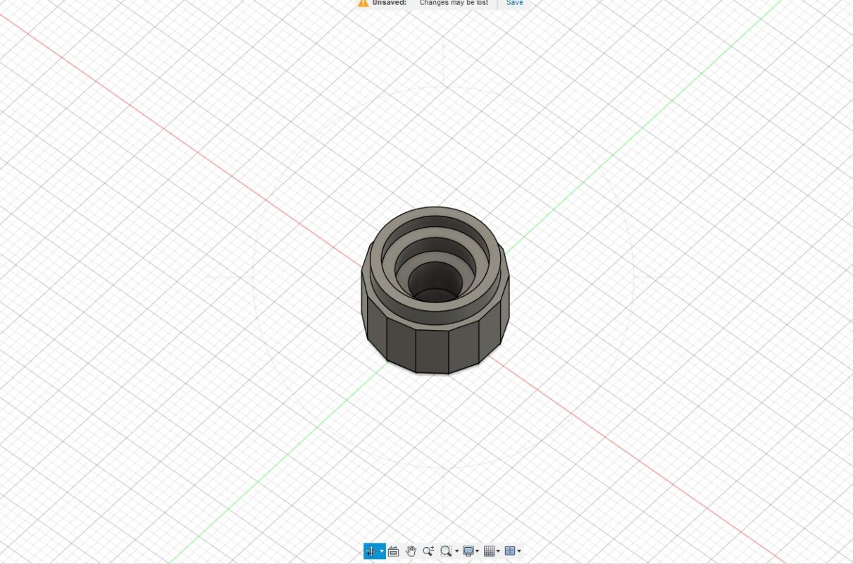 3D модель Ручка для модуля энкодера EC11