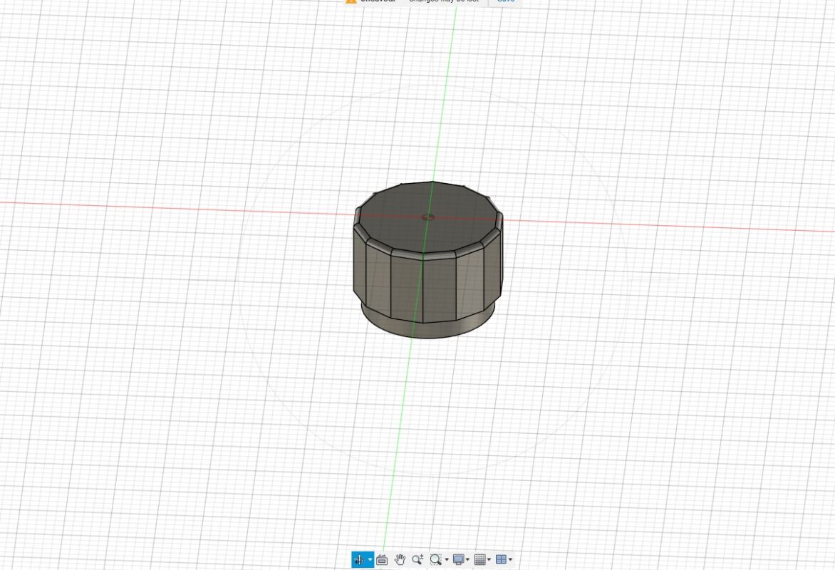 3D модель Ручка для модуля энкодера EC11