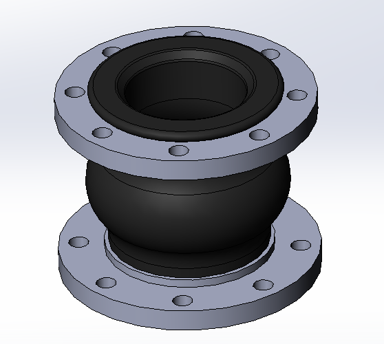 3D модель Компенсатор ERV DN80 TW G