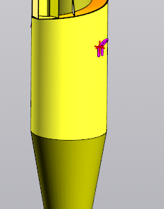 3D модель Циклон правый ЦН-11-630П