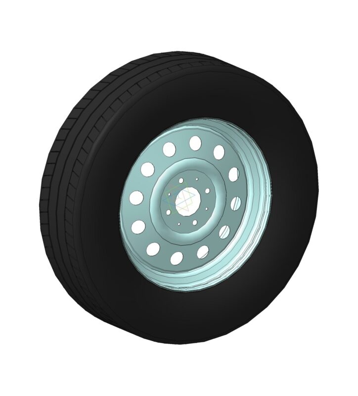 3D модель Колесо 175x65 R14