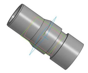 3D модель Штуцер для пылесоса Krausen