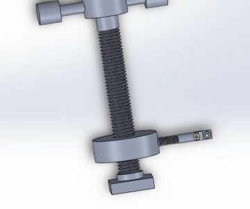 3D модель Зажим для пайки капилярных трубок