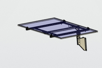 3D модель Каркас для солнечной панели