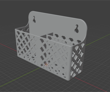 3D модель Настенная полочка для 3д печати