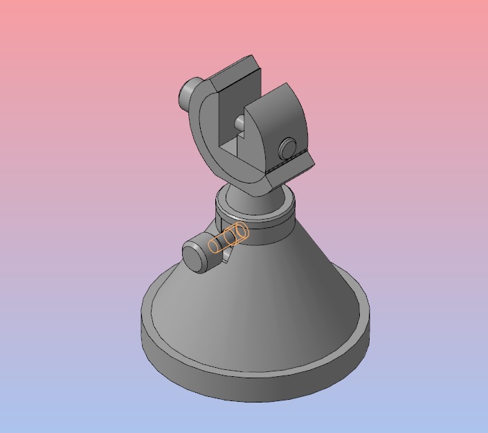 3D модель Зажим СБ