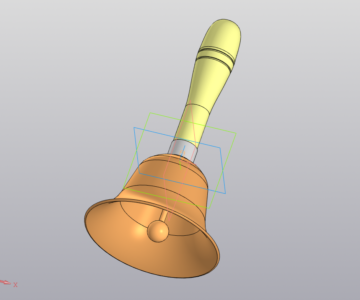3D модель Колокольчик для школы