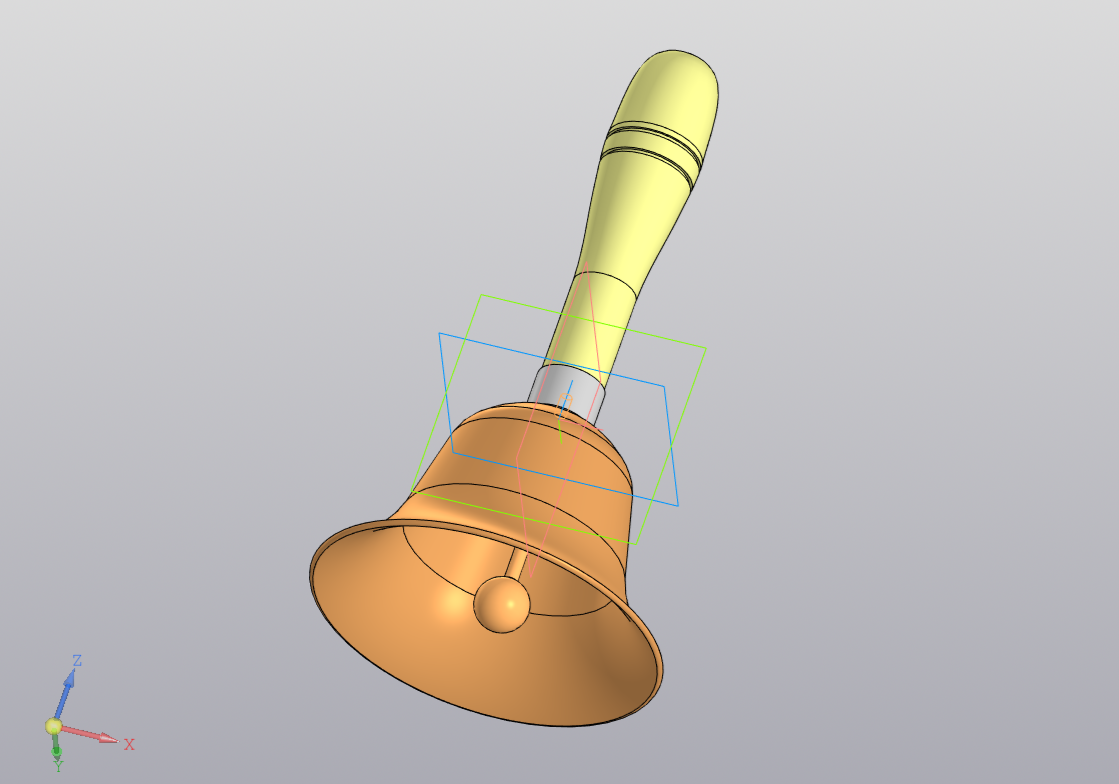 3D модель Колокольчик для школы