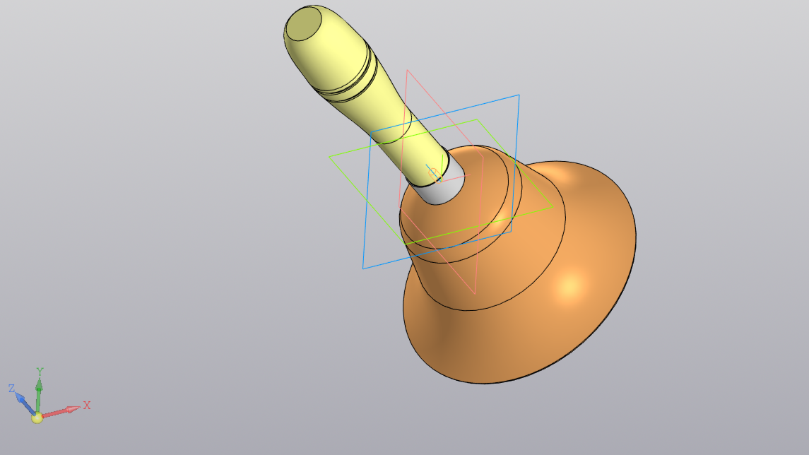 3D модель Колокольчик для школы