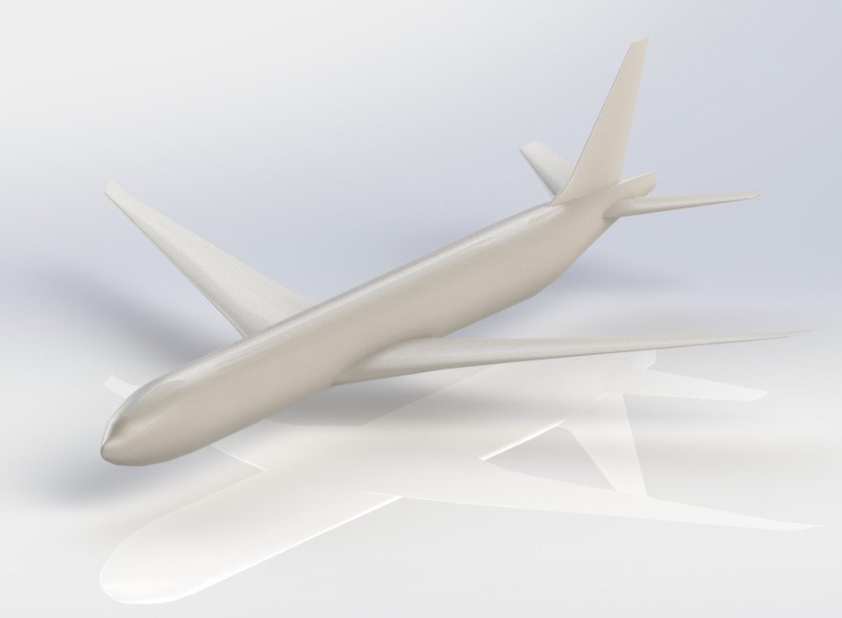 3D модель Самолет Боинг 777-300