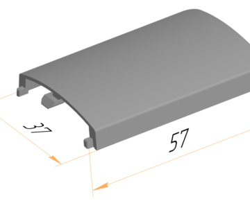 3D модель Крышка пульта от телевизора Xiaomi