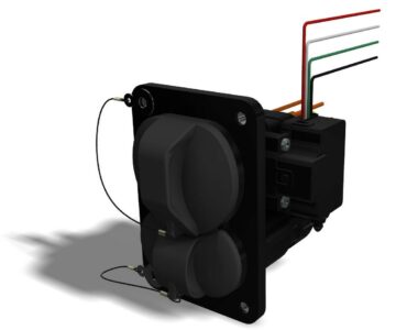 3D модель Разъем для зарядки электротранспорта CCS2 Combo2