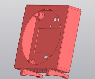 3D модель Корпус электронных часов из китайского набора DIY
