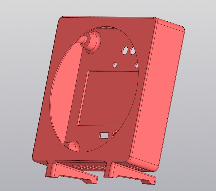 3D модель Корпус электронных часов из китайского набора DIY